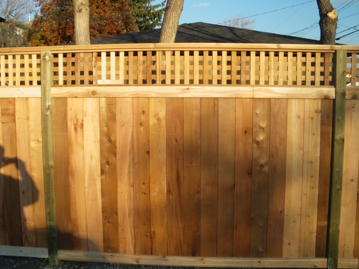 Capped Fence