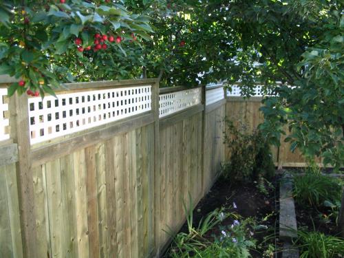 Capped Fence